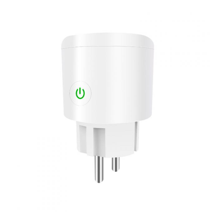 Electrical Smart Plug With Wall Switch EU Voice Control  Wifi Sockets And Switches